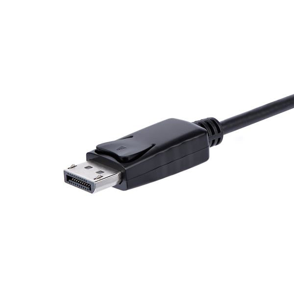 StarTech.com DP2VGAA adaptador de cable de vídeo 0.184 m Negro
