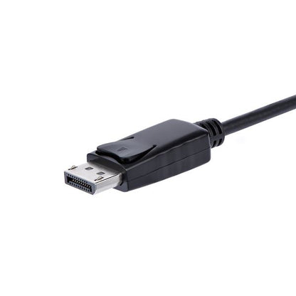 StarTech.com DP2VGAA adaptador de cable de vídeo 0.184 m Negro