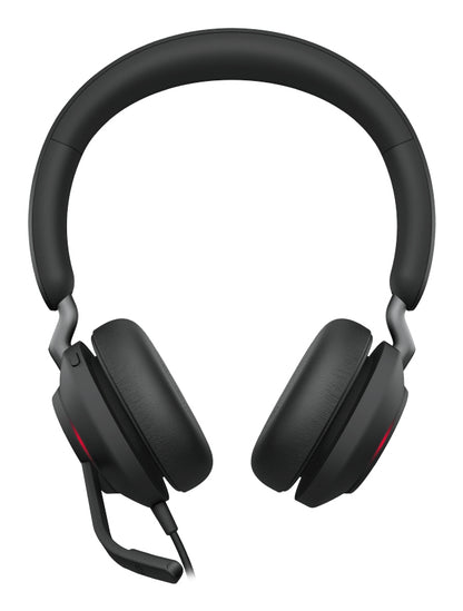 Jabra Evolve2 40 SE Auriculares Alámbrico Diadema Oficina/Centro de llamadas USB Type-C / USB Type-A Negro