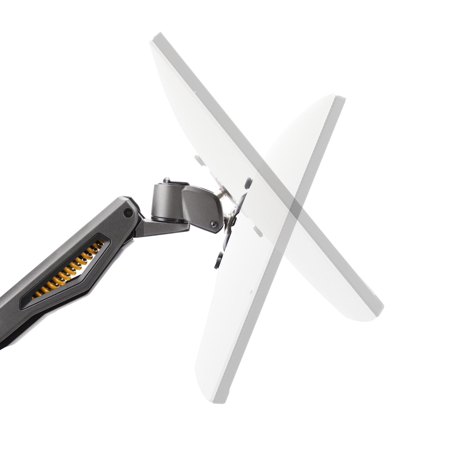 StarTech.com H1M1AG2-MONITOR-ARM soporte para pantalla plana 81.3 cm (32") Escritorio Negro