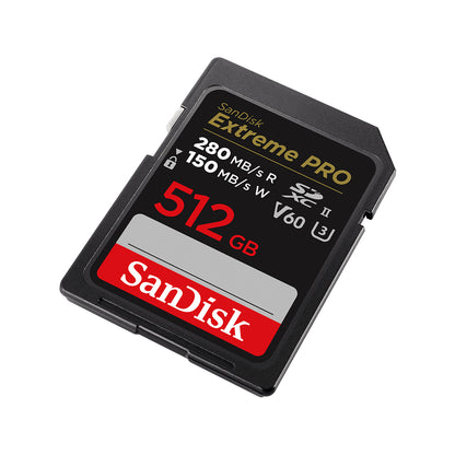 Tarjeta de Memoria SanDisk Extreme Pro Micro SDXC UHS-II de 512 GB C10 U3 V60 6K 4K UHD