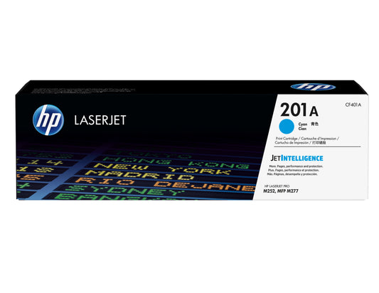 Toner HP LaserJet 201A Cian