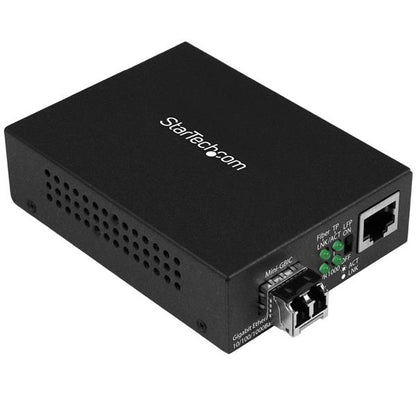 StarTech.com MCM1110MMLC convertidor de red 1000 Mbit/s 850 nm Negro
