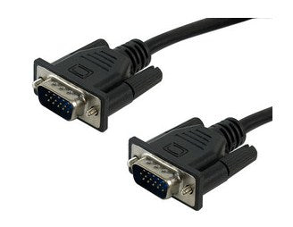 Cable Manhattan SVGA Monitor 5MM HD15M-M 1.8m Color Negro