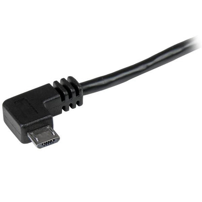 StarTech.com USB2AUB2RA2M cable USB USB 2.0 USB A Micro-USB B 0.48 Gbit/s Negro