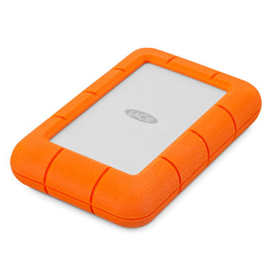 LaCie Rugged Mini disco duro externo 2 TB 5400 RPM Micro-USB B 3.2 Gen 1 (3.1 Gen 1) Naranja, Plata
