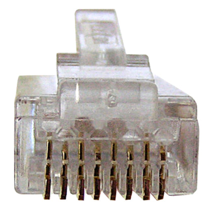 Conectores Modulares Nexxt Solutions AW102NXT01 Conector RJ45 Oro sobre Níquel 30µ Cat 5e Sin Blindaje (100 Pzas)