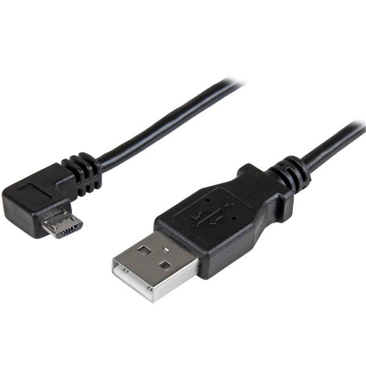 StarTech.com USBAUB1MRA cable USB USB 2.0 USB A Micro-USB B 0.48 Gbit/s Negro