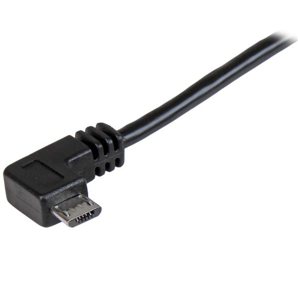 StarTech.com USBAUB1MRA cable USB USB 2.0 USB A Micro-USB B 0.48 Gbit/s Negro