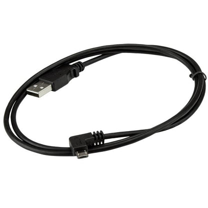 StarTech.com USBAUB1MRA cable USB USB 2.0 USB A Micro-USB B 0.48 Gbit/s Negro