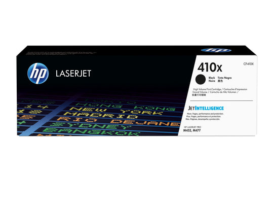 HP 410X High Yield Black Original LaserJet Toner Cartridge cartucho de tóner 1 pieza(s)