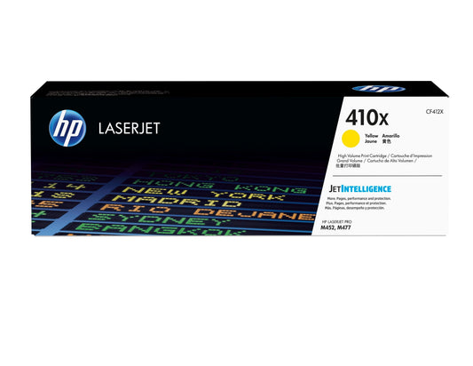 Toner HP LaserJet 410X Amarillo Alto Rendimiento