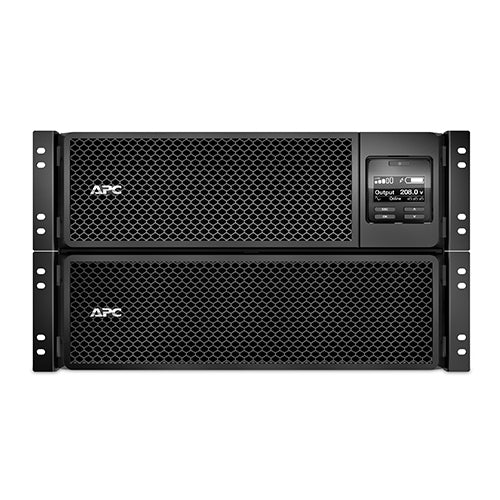 UPS APC 10 kVA/10 kW Rack 6U 208 V 4 Salidas L6-30R NEMA Tarjeta de red+SmartSlot Autonomía Extendida