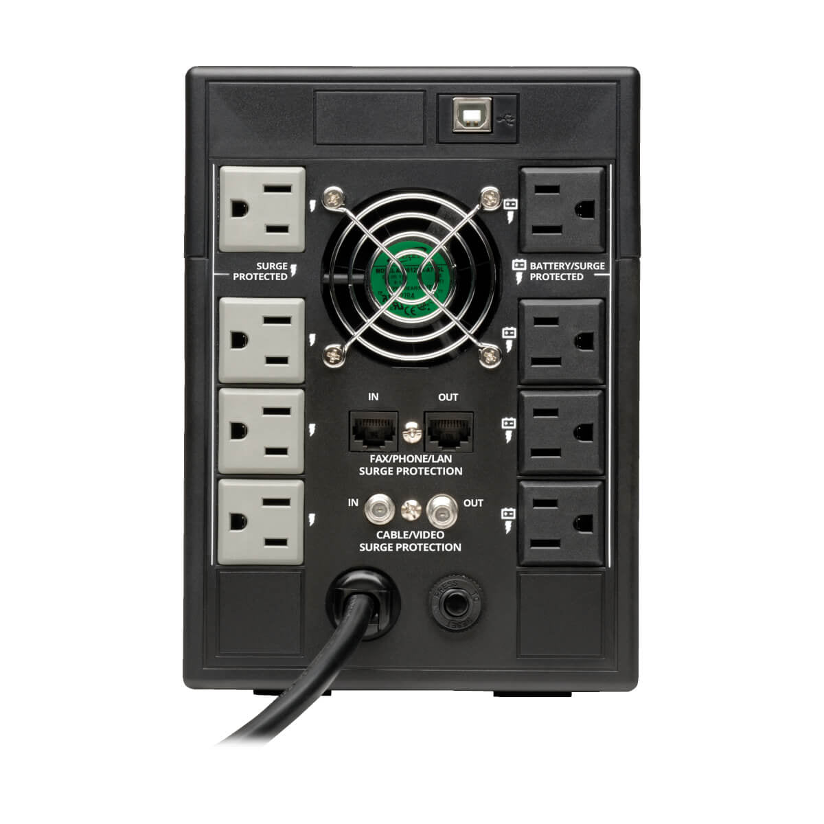 UPS Tripp Lite SmartPro LCD Interactivo 120V 130VA 720W AVR en Torre USB 8 Tomacorrientes