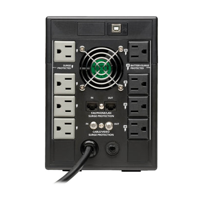 UPS Tripp Lite SmartPro LCD Interactivo 120V 130VA 720W AVR en Torre USB 8 Tomacorrientes