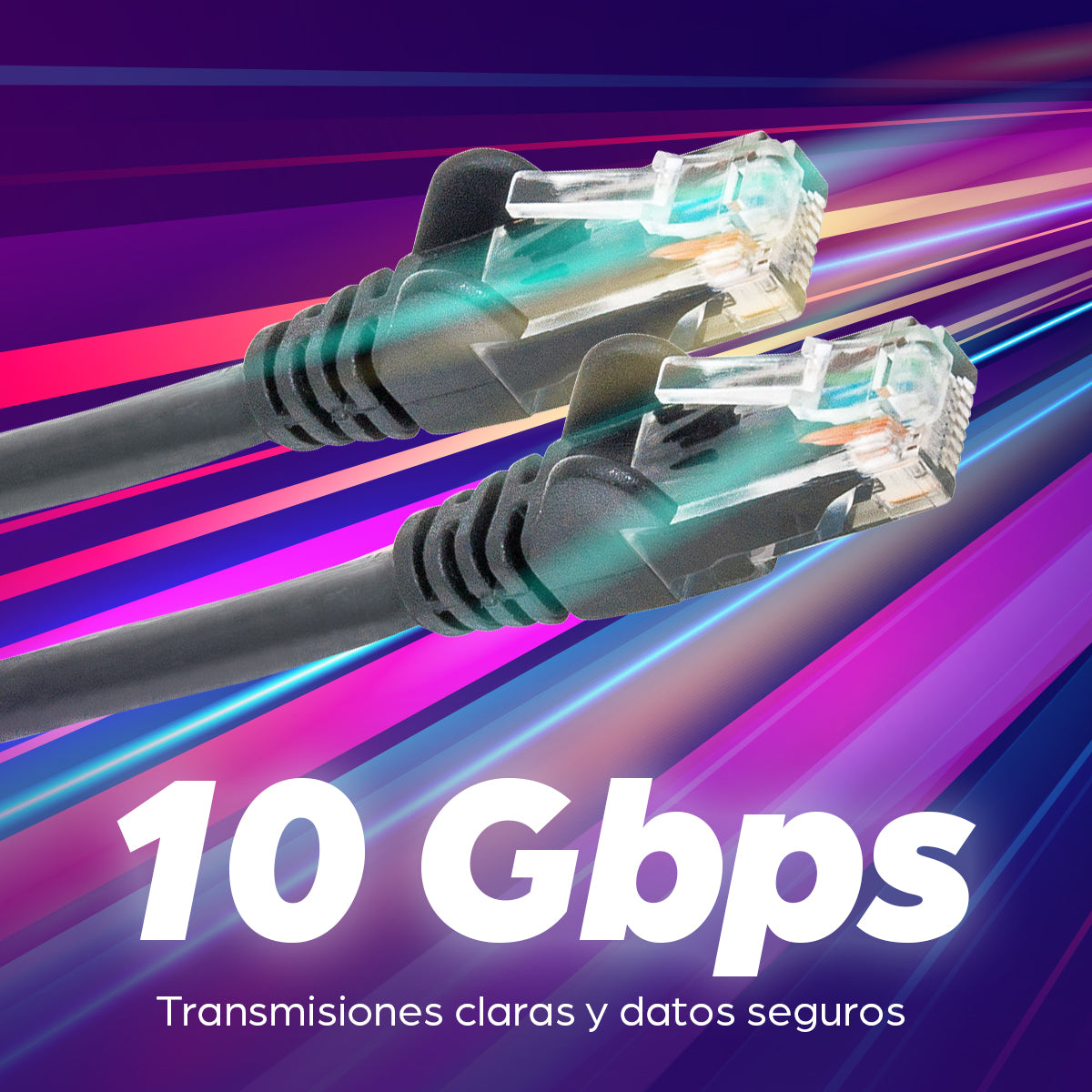 CABLE INTELLINET PATCH CAT 6  5.0M(16.4F) UTP NEGRO