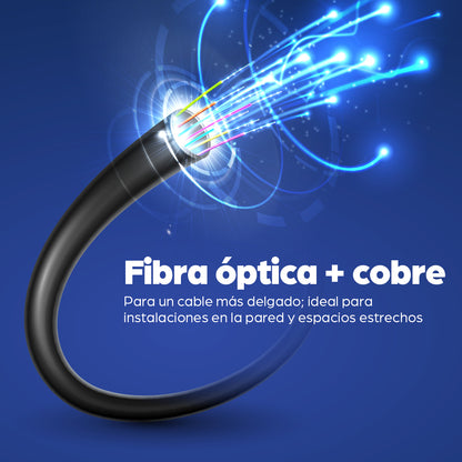 Manhattan 355698 cable HDMI 50 m HDMI Tipo A (Estándar) HDMI Tipo D (Micro) Negro