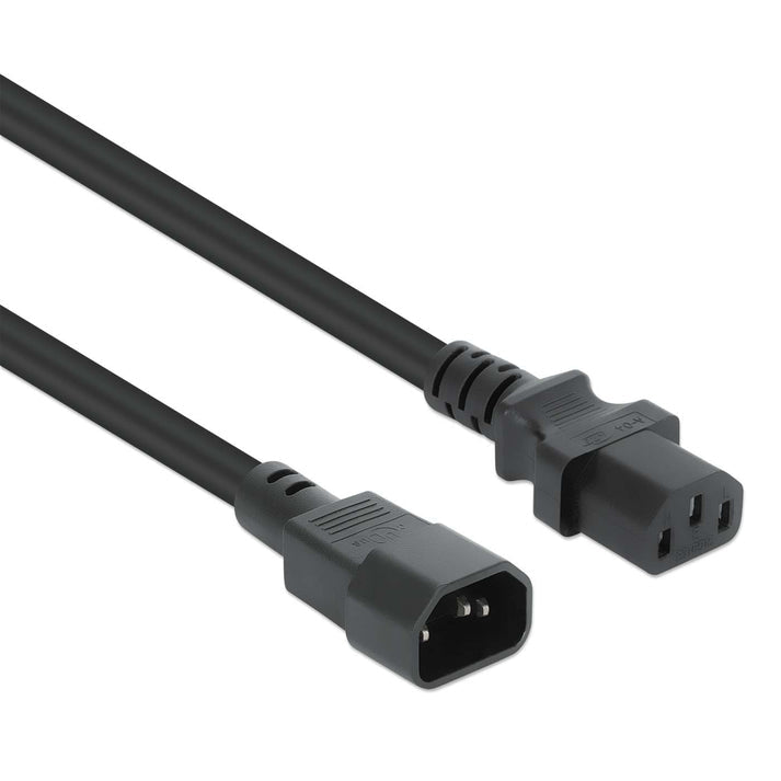 Manhattan 301312 cable de alimentación Acoplador C13 Acoplador C14