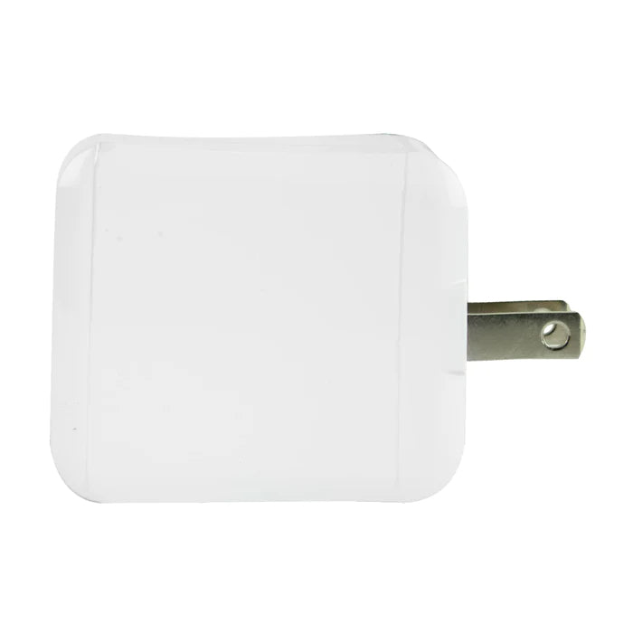 Adaptador de Corriente Perfect Choice 30W Carga Rápida Puertos USB C+A Blanco