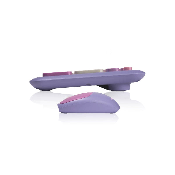 Acteck Chic Colors MK475 teclado Ratón incluido Hogar USB Multicolor