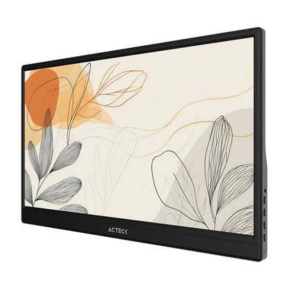 Monitor portátil plano 15.6" IPS SlimBoard SB15T FHD 60Hz 5ms 2x altavoces 1 W base ajustable Elite negro