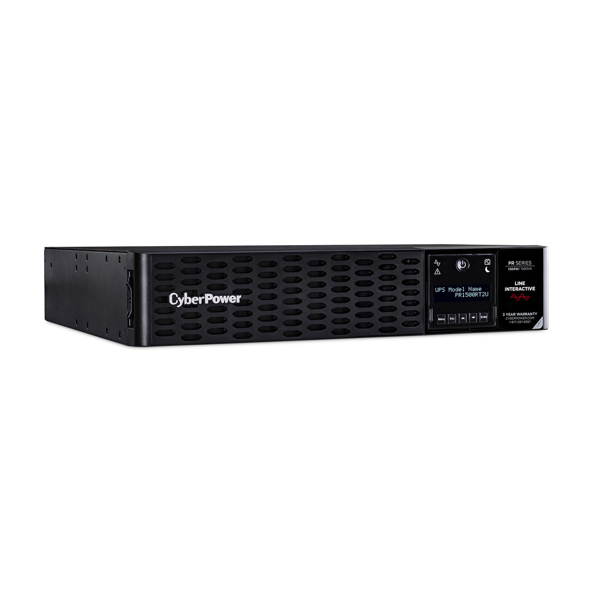 CyberPower PR1500RT2U sistema de alimentación ininterrumpida (UPS) Línea interactiva 1.5 kVA 1500 W 8 salidas AC