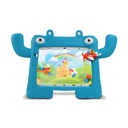Tableta Vorago 8" PAD-8-KIDS Quadcore 64GB Ram 4GB 2MP/5MP Android 13 Funda Azul