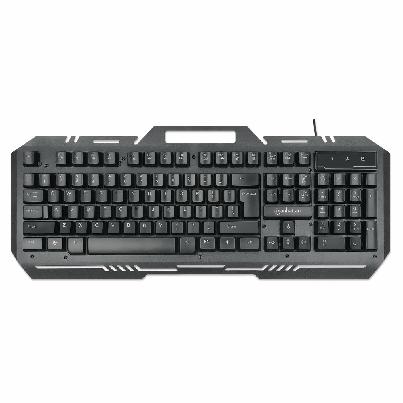 Manhattan 180610 teclado Juego QWERTY Inglés