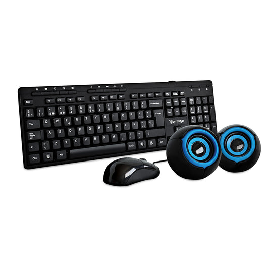 Teclado y Mouse Vorago Kms-104 Bocinas