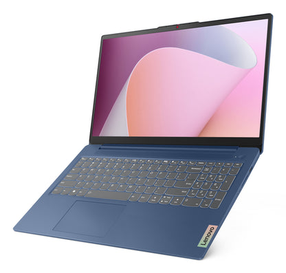 Laptop Lenovo IdeaPad Slim 3 15AMN8 15.6" FHD AMD Ryzen 3 7320U 8GB 512GB Radeon 610M W11 Home Azul Wi-Fi 6
