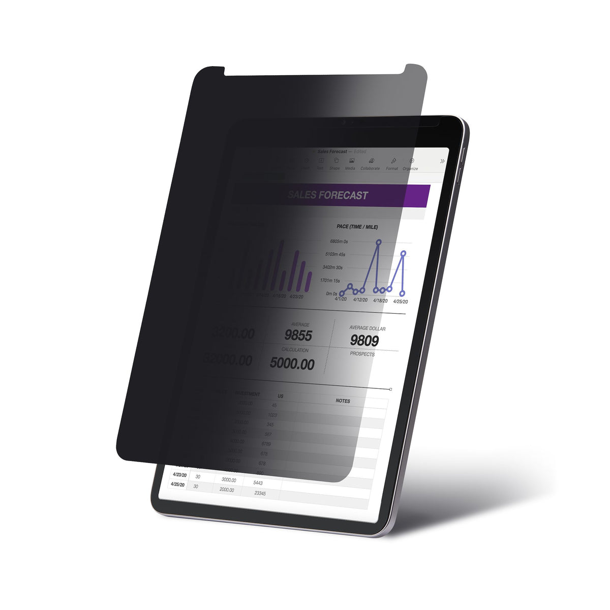 StarTech.com 129IP-PRIVACY-SCREEN filtro para monitor 32.8 cm (12.9") Tableta Filtro de privacidad para pantallas sin marco
