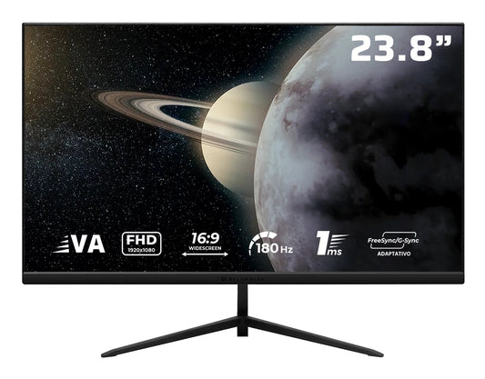 Balam Rush Titan MTG24Y monitor de computadora 60.5 cm (23.8") 1920 x 1080 Pixeles Full HD LCD Negro