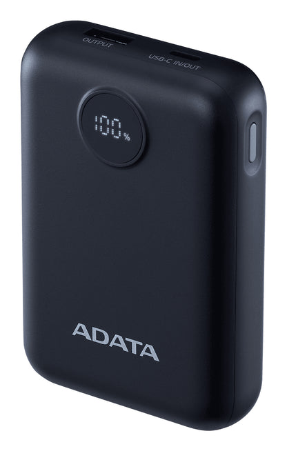 Power Bank Adata 10000mAh Digital PC10022 Negro