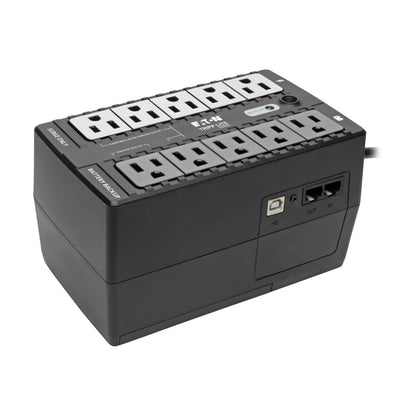 Tripp Lite ECO550UPS sistema de alimentación ininterrumpida (UPS) En espera (Fuera de línea) 0.55 kVA 10 salidas AC