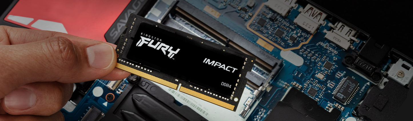 Kingston Technology FURY Impact módulo de memoria 32 GB 1 x 32 GB DDR4 3200 MT/s 260-pin SO-DIMM