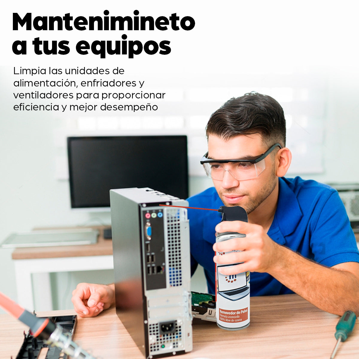Manhattan 425568 limpiador de aire comprimido