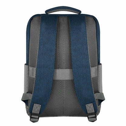 MOCHILA PARA LAPTOP 15.6" SUNSET - AZUL CON GRIS.