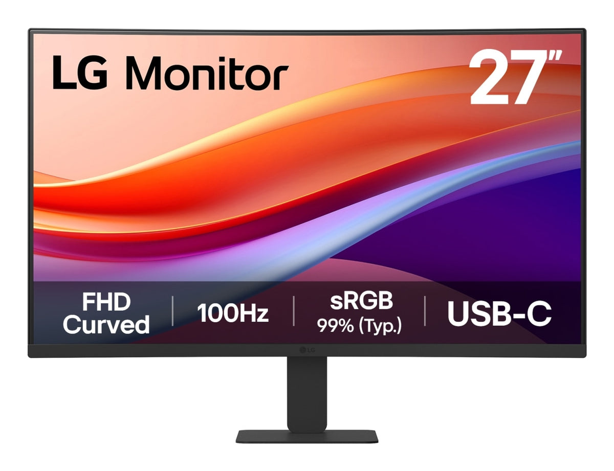 Monitor LG 27 pulgadas Curvo 27U421A  FHD 100Hz  HDMI USD TIPO C