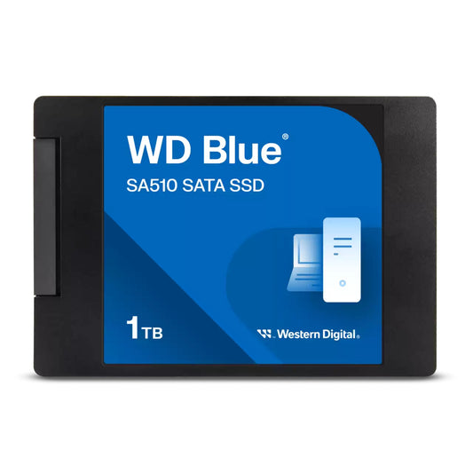 SSD Interno Western Digital Blue SA510 1TB 2.5" 7mm SATA lll Lect 560/520 MBs para PC y Lap