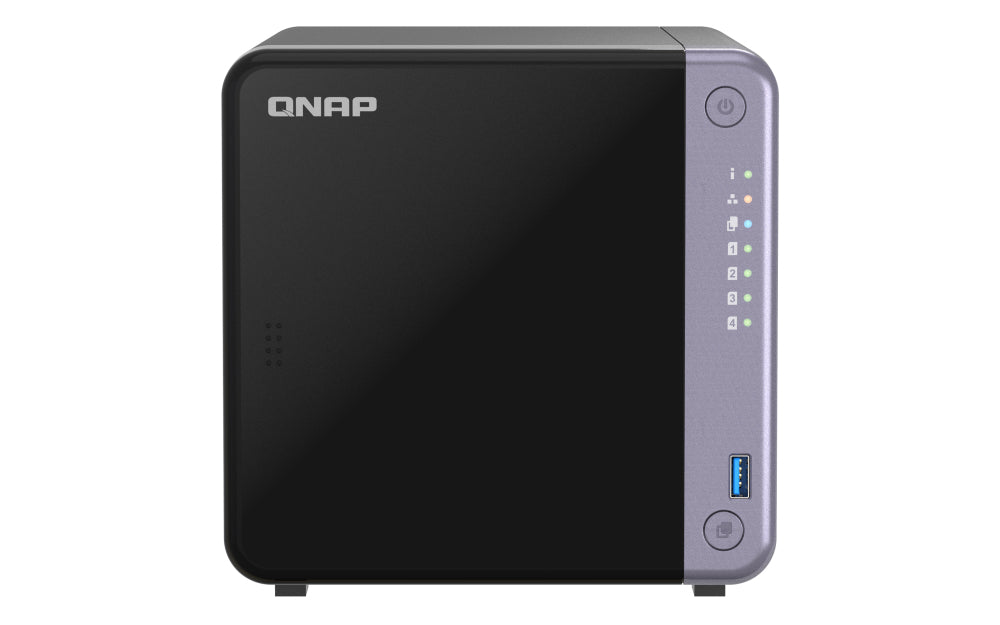 QNAP TS-432X-4G-US servidor NAS o de almacenamiento Tower Alpine Alpine AL-524 4 GB DDR4 QNAP QTS Negro