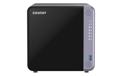 QNAP TS-432X-4G-US servidor NAS o de almacenamiento Tower Alpine Alpine AL-524 4 GB DDR4 QNAP QTS Negro
