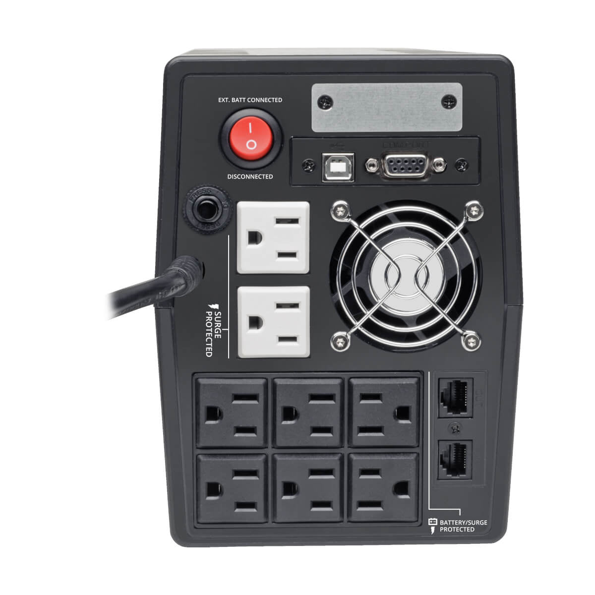 Tripp Lite OMNIVS1500XL sistema de alimentación ininterrumpida (UPS) Línea interactiva 1.5 kVA 8 salidas AC