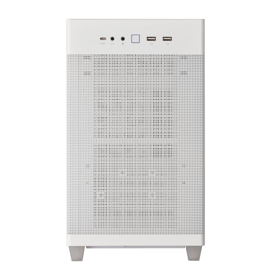 Gabinete Asus Prime AP201 White Paneles de Malla Micro ATX Blanco