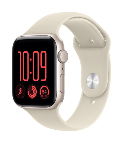 Apple Watch SE (3nd generation) OLED 44 mm Digital 368 x 448 Pixeles Pantalla táctil Beige Wifi GPS (satélite)