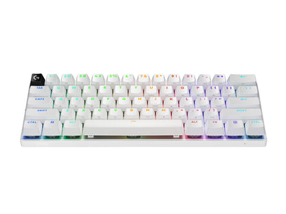 Teclado Logitech Lightspeed G PRO X 60 tactile White