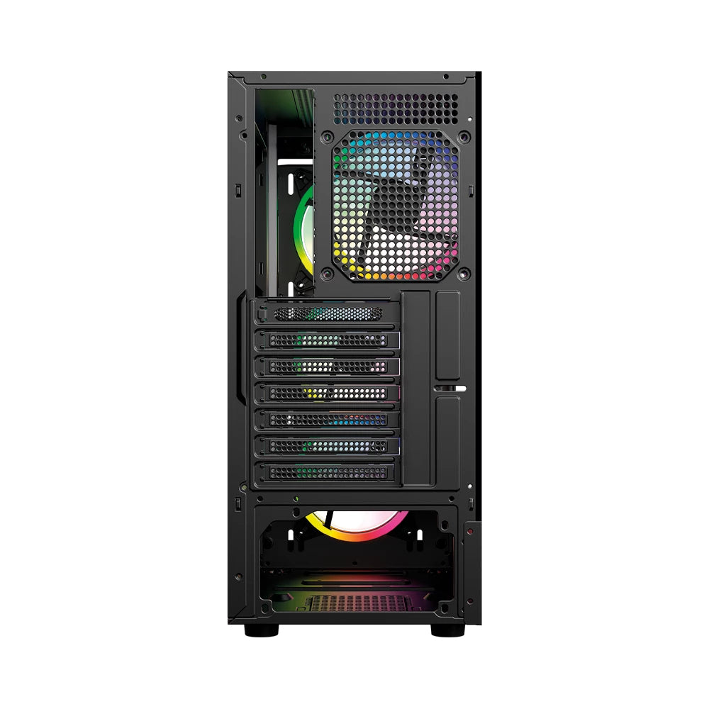 Gabinete Gamer Balam Rush Compact Media Torre Dragonfly Ventra GM570 / Negro