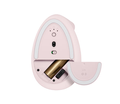 Mouse Logitech Lift Ergonómico Vertical 1000dpi Color Rosa