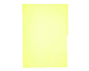 FOLDERS MAPASA HOT COLORS AMARILLO CARTA C/100