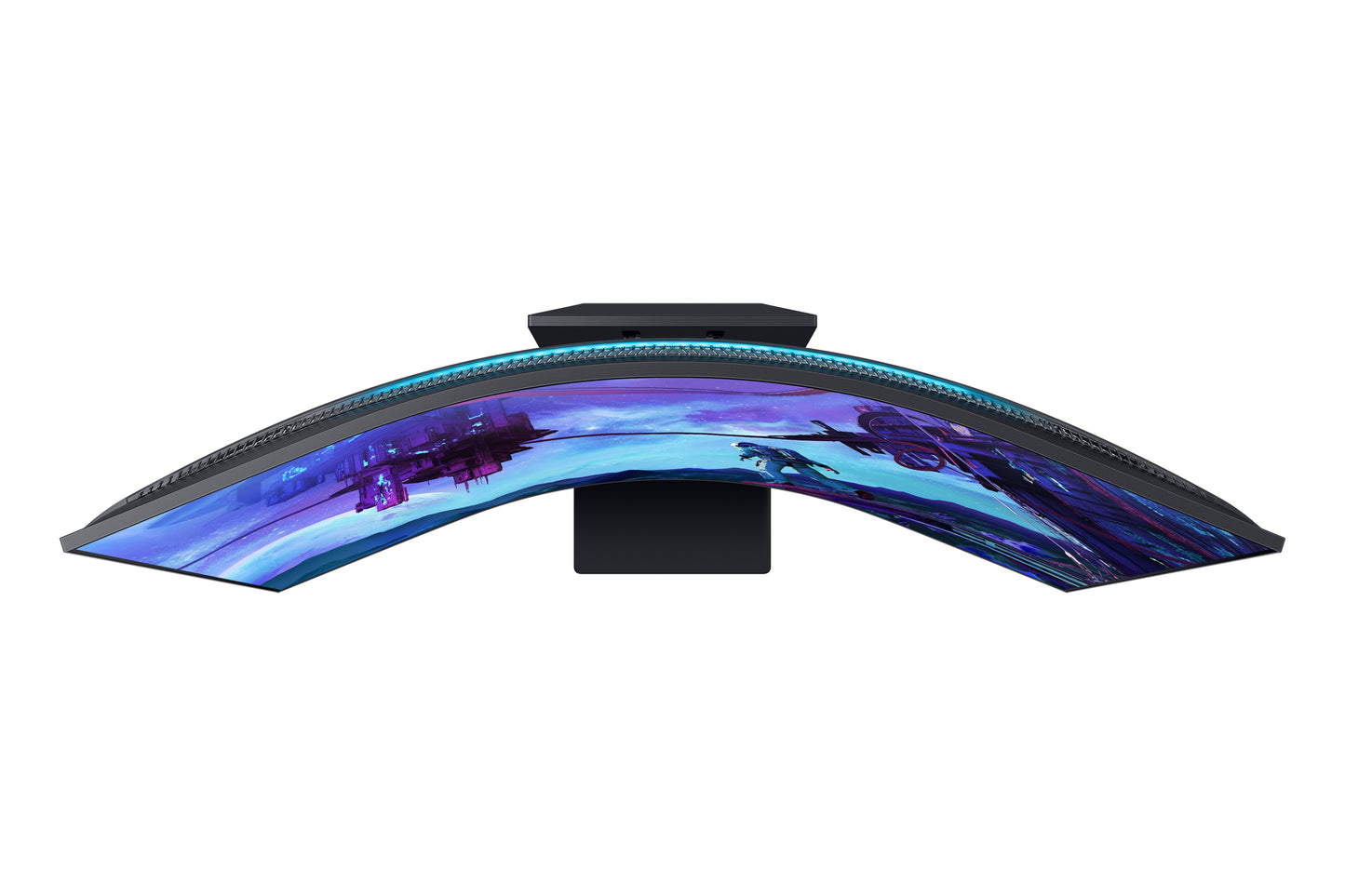 Monitor Samsung 55" Gaming Odyssey Ark 2th Gen 4K 3840x2160 165HZ VA Curvo 1000R 1MS HDR10 Bocinas Gaming HUB SMA