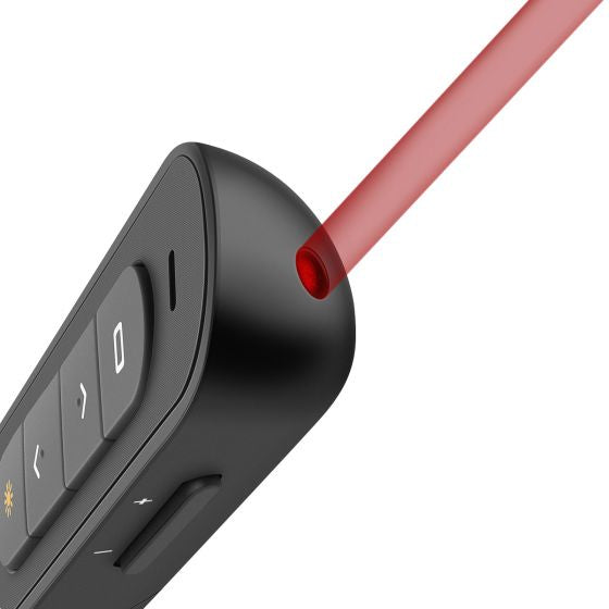 Control Steren Inalámbrico de Diapositivas con Apuntador Láser y Nano Receptor Magnético